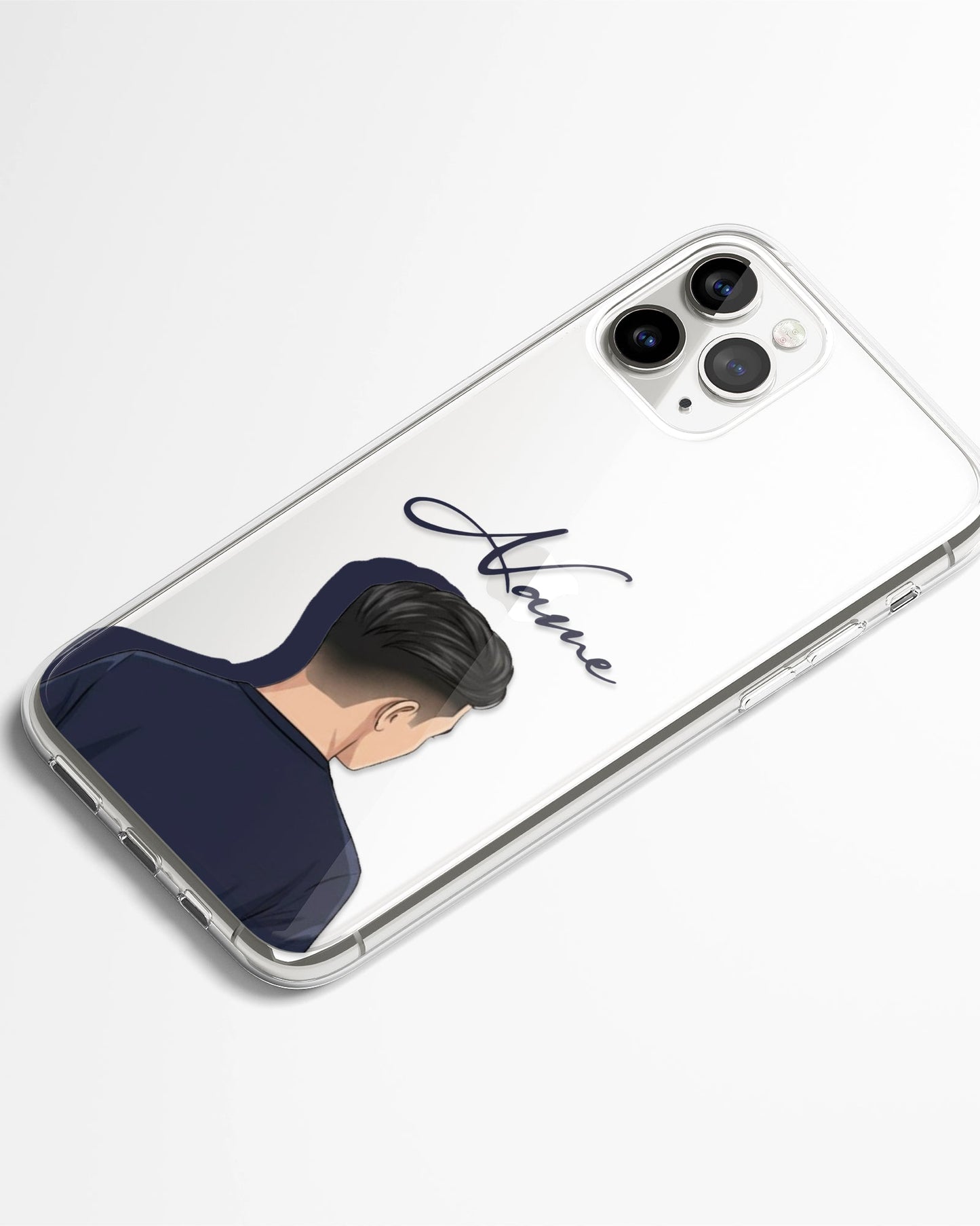 Unspoken Name Transparent  Silicone Phone Cover