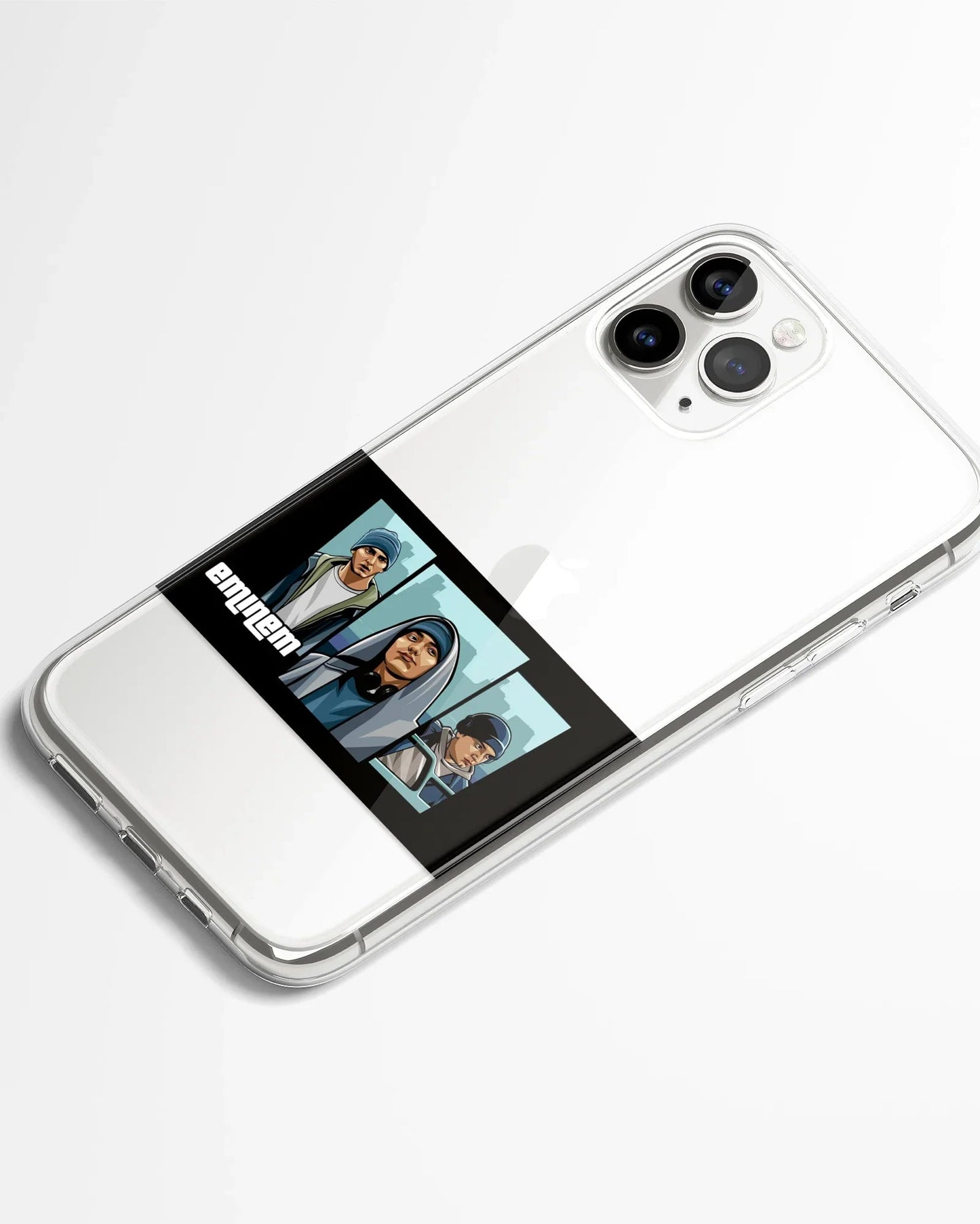 No Apologies Transparent Silicone Phone Cover