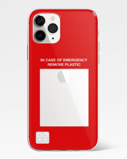 Code Red Transparent Phone Cover
