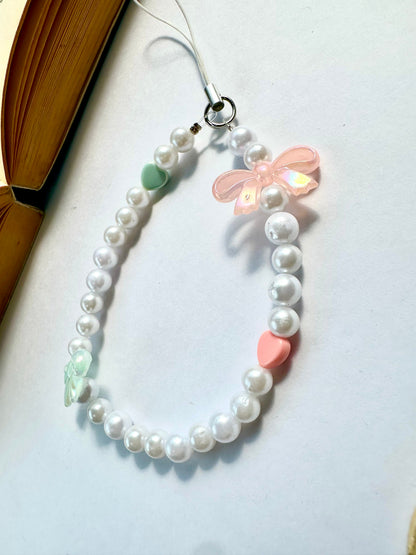 Bubblegum Mint Phone Chain Charm - Casebasket