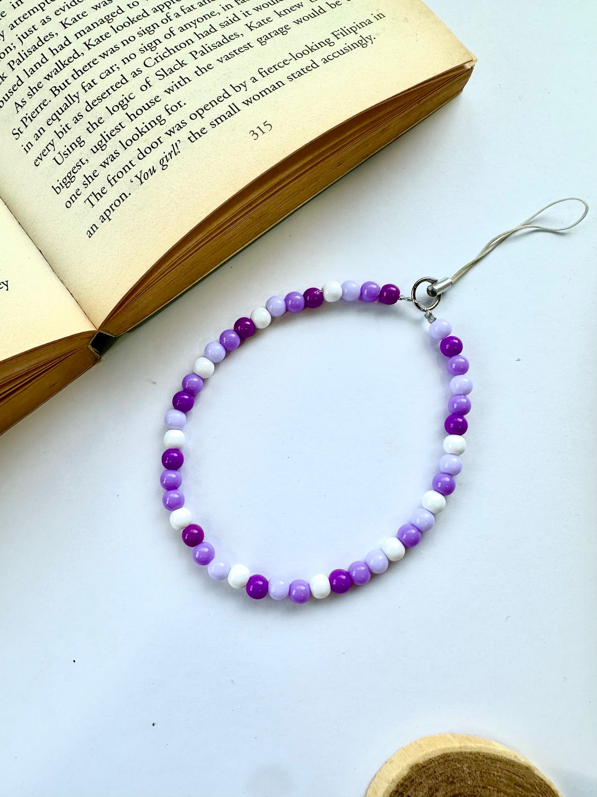 Orchid Fade Phone Chain Charm - Casebasket