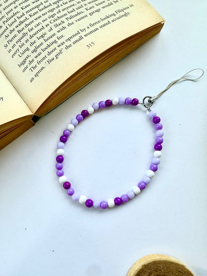 Orchid Fade Phone Chain Charm - Casebasket