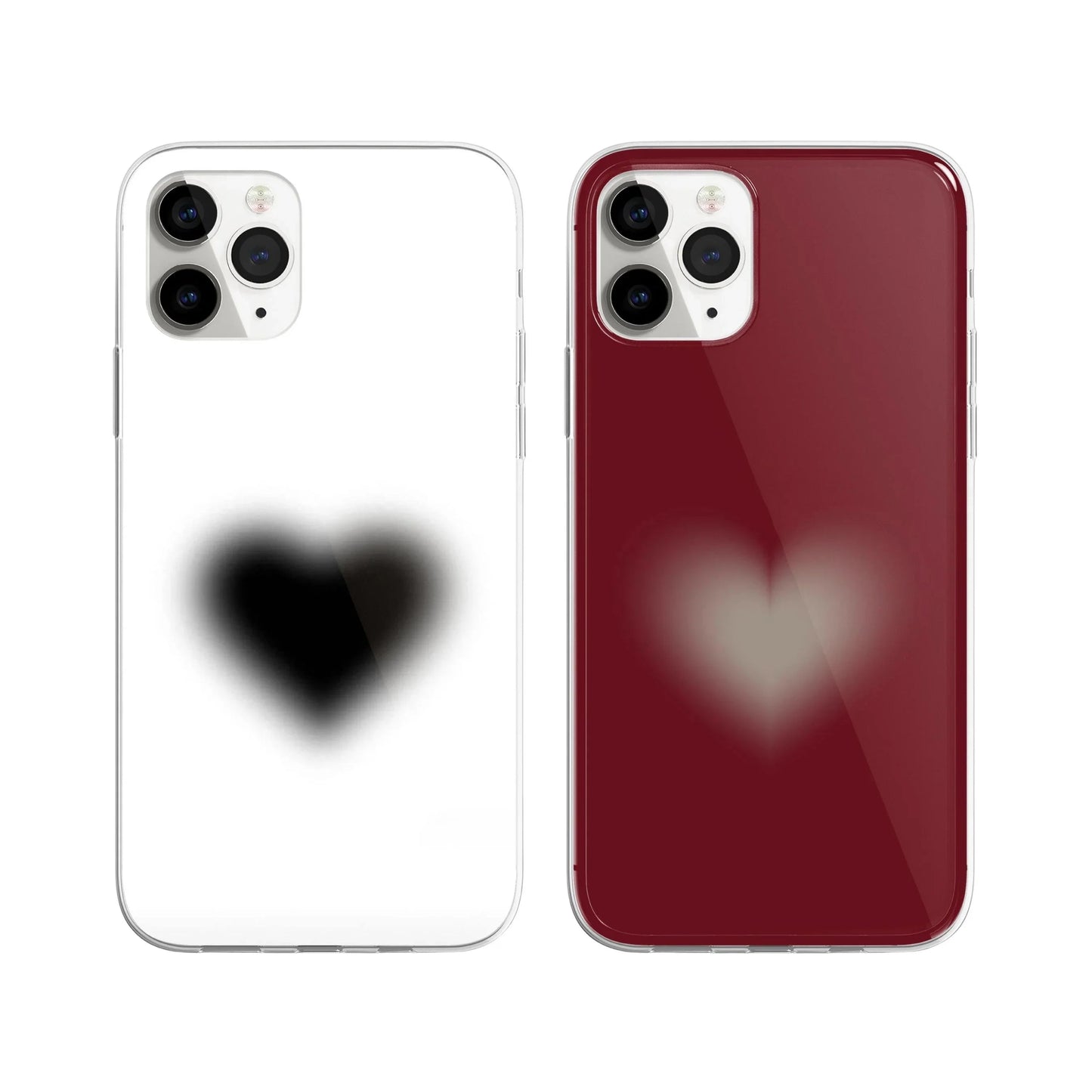 Monochrome Crush Couple Phone Cover