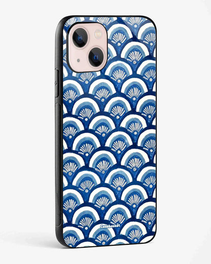 Indigo Waves Print Phone Cover