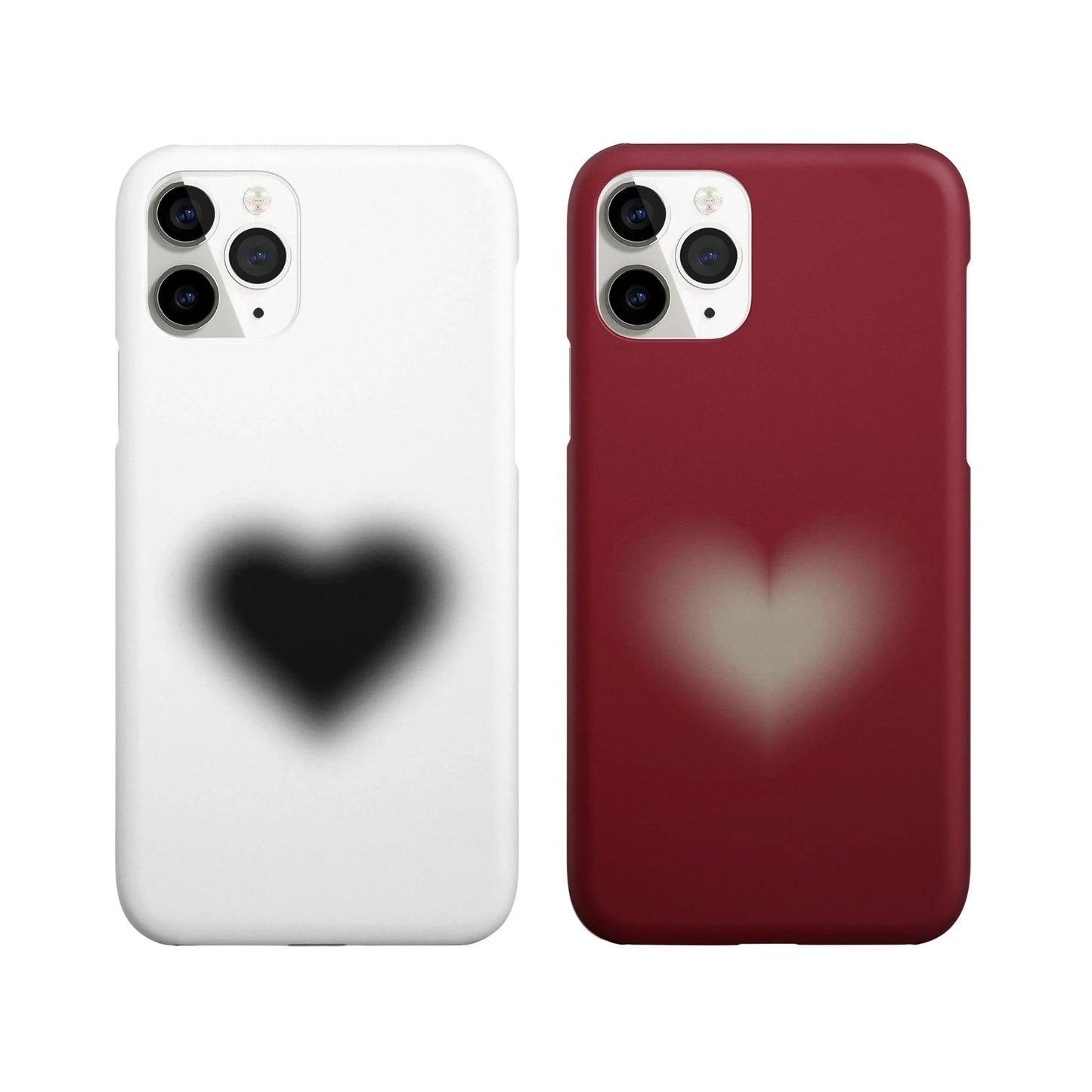 Monochrome Crush Couple Phone Cover