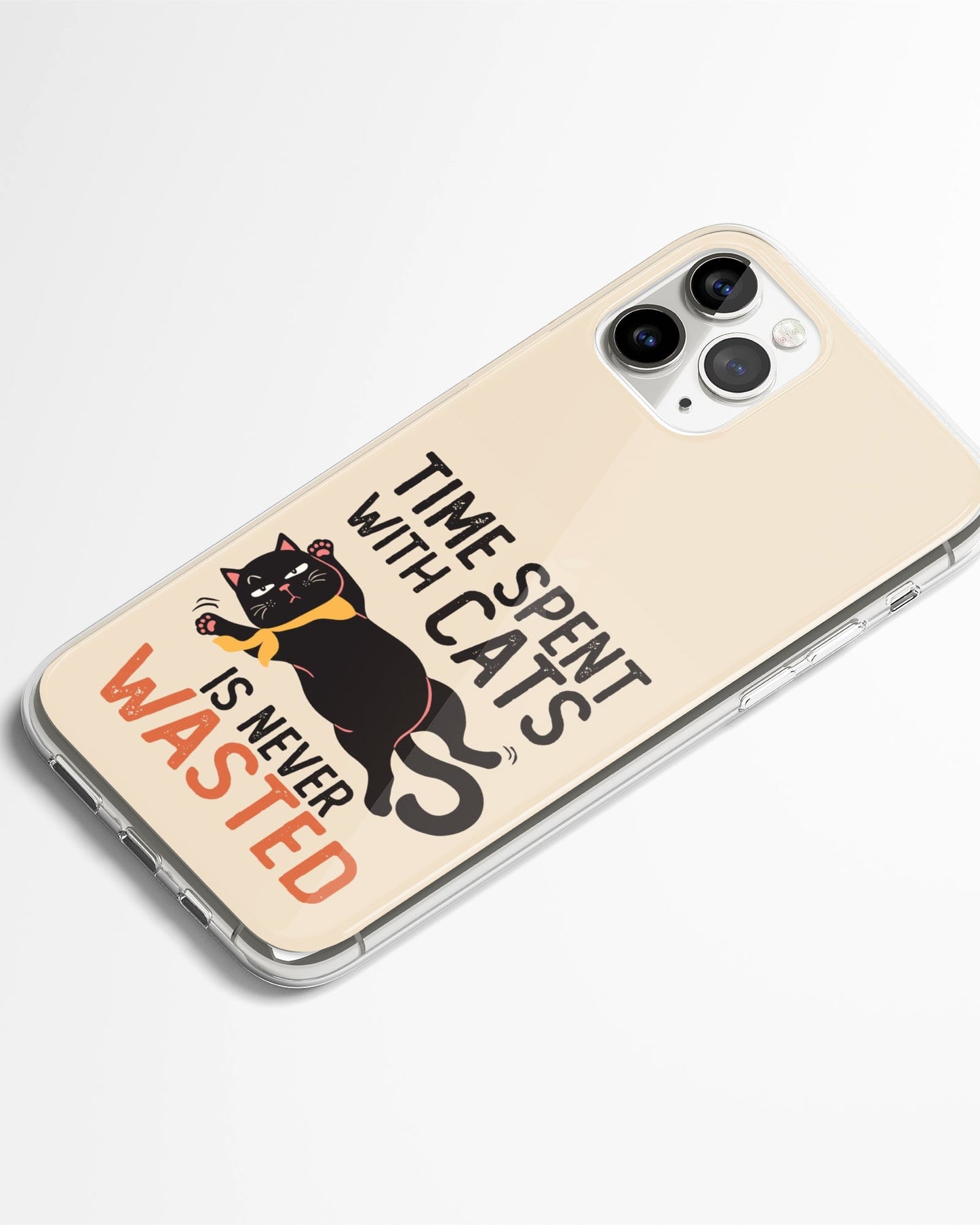 Time Well Spent Kitty Phone Cover