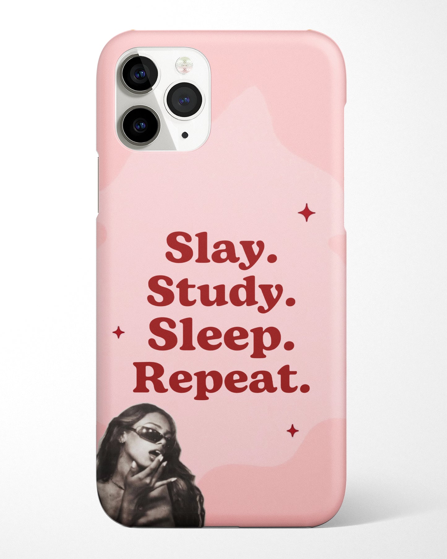 Study Hard Slay Harder Desi Phone Cover