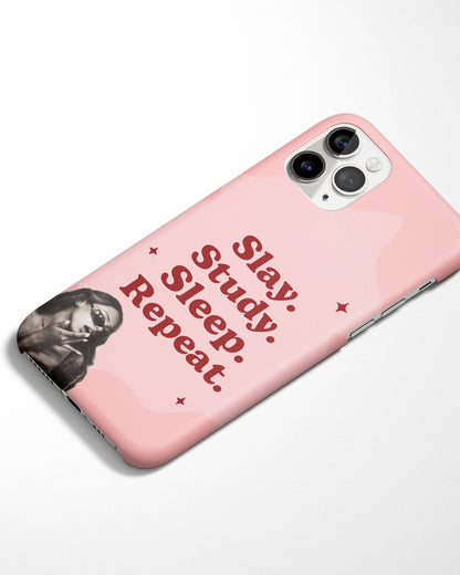 Study Hard Slay Harder Desi Phone Cover