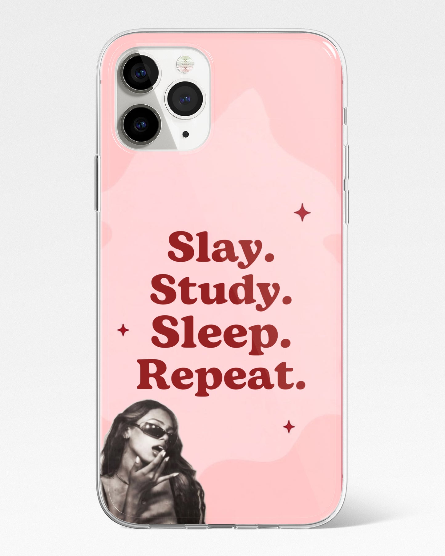 Study Hard Slay Harder Desi Phone Cover