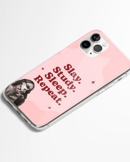 Study Hard Slay Harder Desi Phone Cover