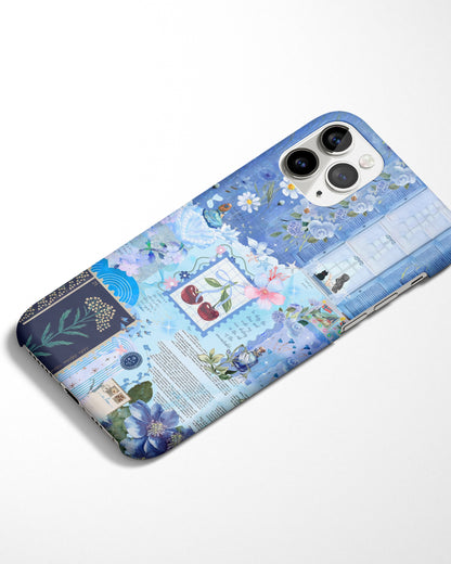Cherry Blue Phone Cover