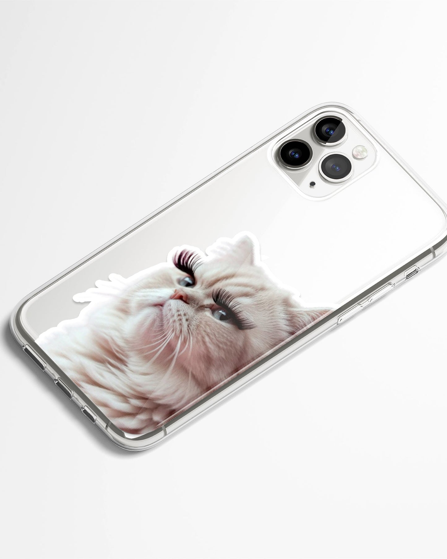 Sassy Kitty Transparent Phone Cover