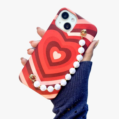 Y2K pearl Chain Phone Cover