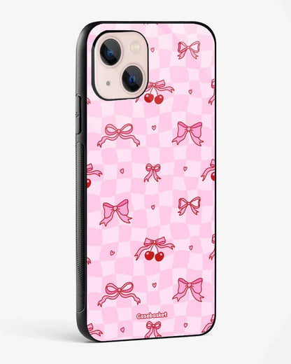 Bow Cherry Glossy Phone Cover