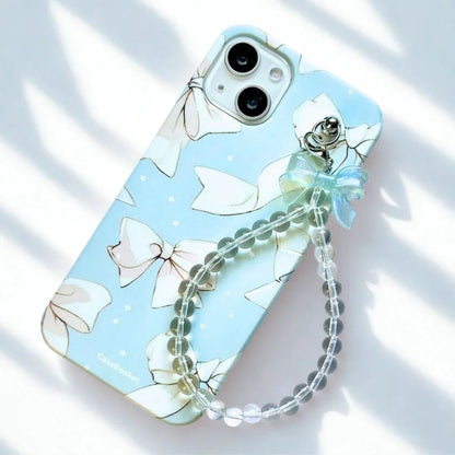 Bowsie Bow Pearl Fall Chain Phone Cover