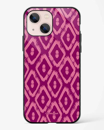 Magenta Motifs Glossy Phone Cover