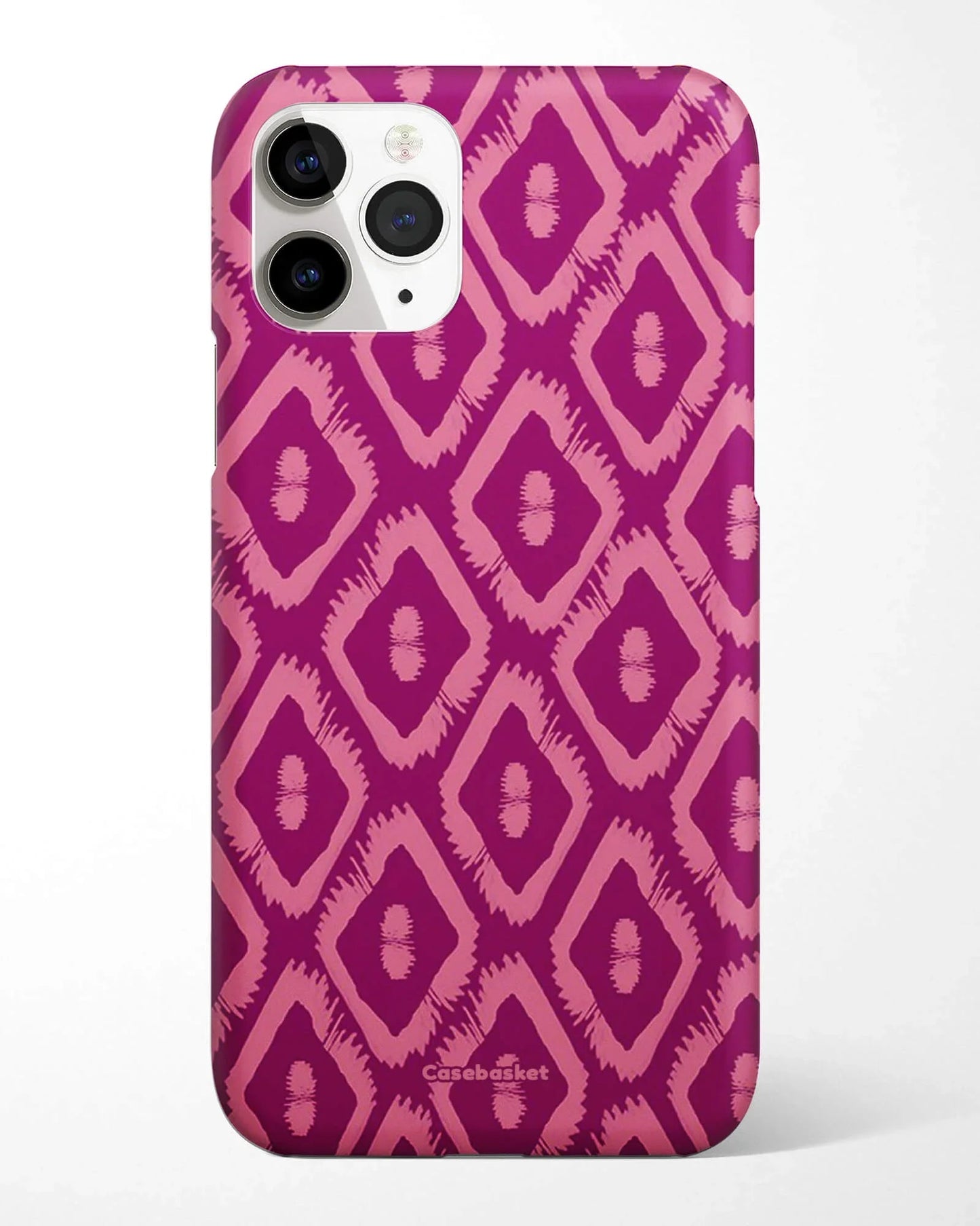 Pink Ikat Print Phone Cover
