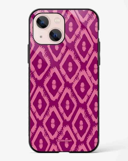 Pink Ikat Print Phone Cover