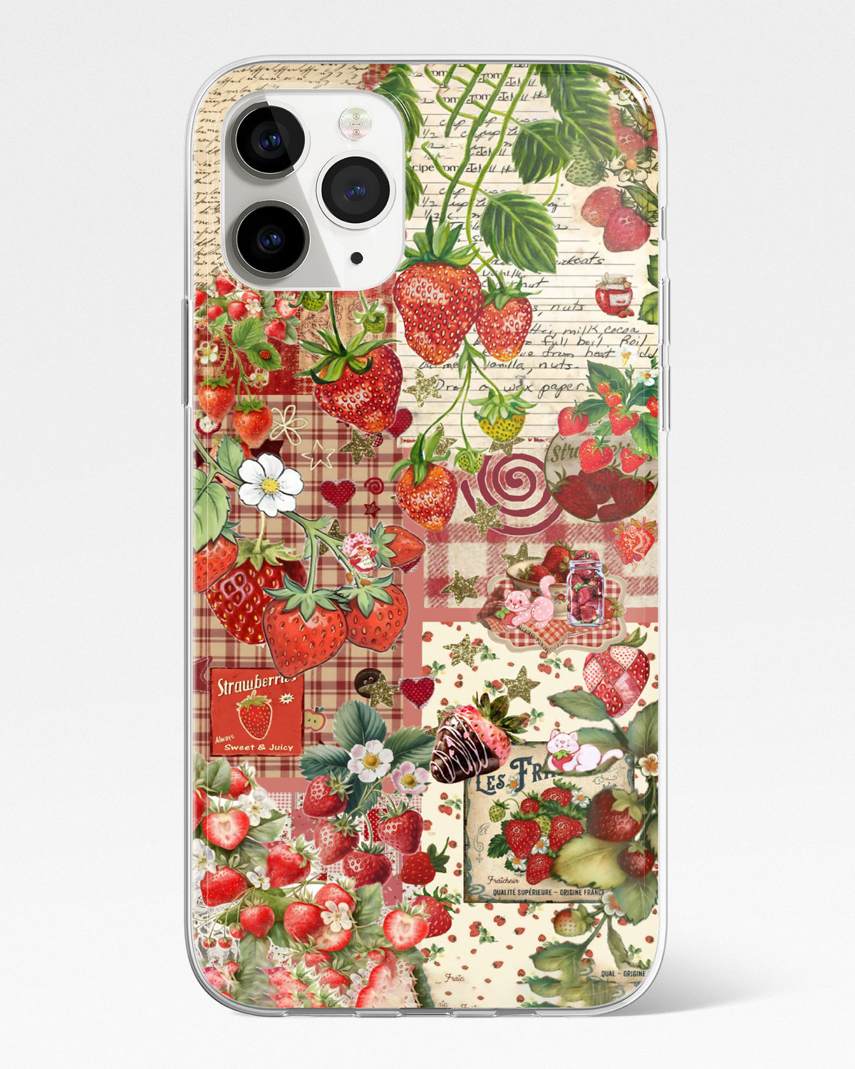 Strawberry Kiss Phone Cover