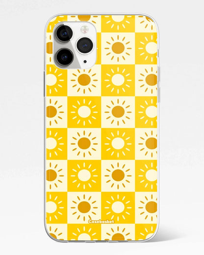 Sunny Vibes Checkerboard Phone Cover