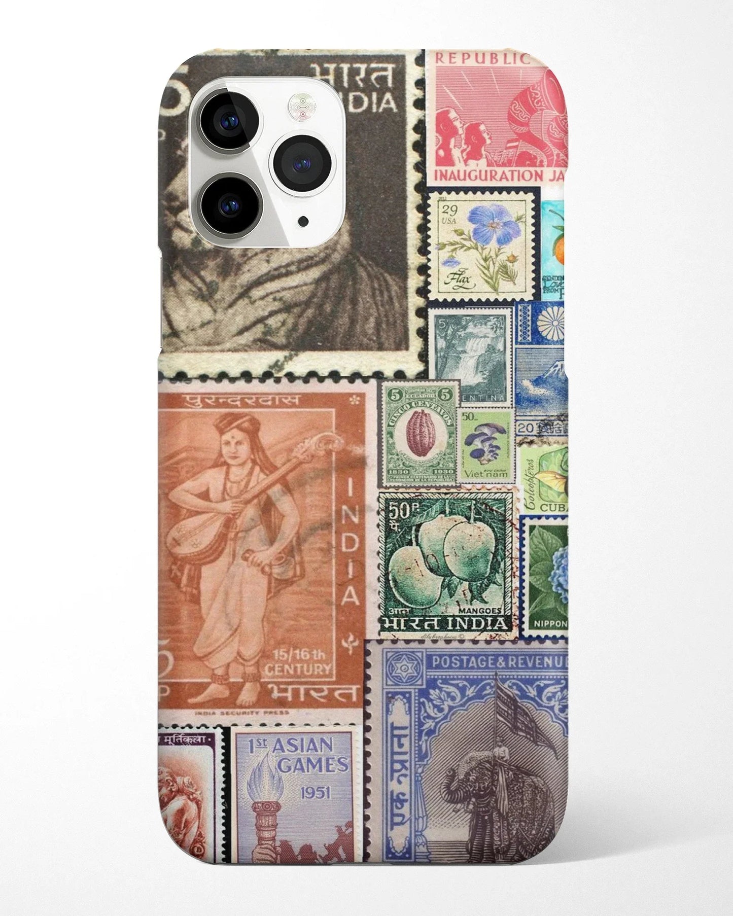 Vintage Desi Stamp Phone Cover