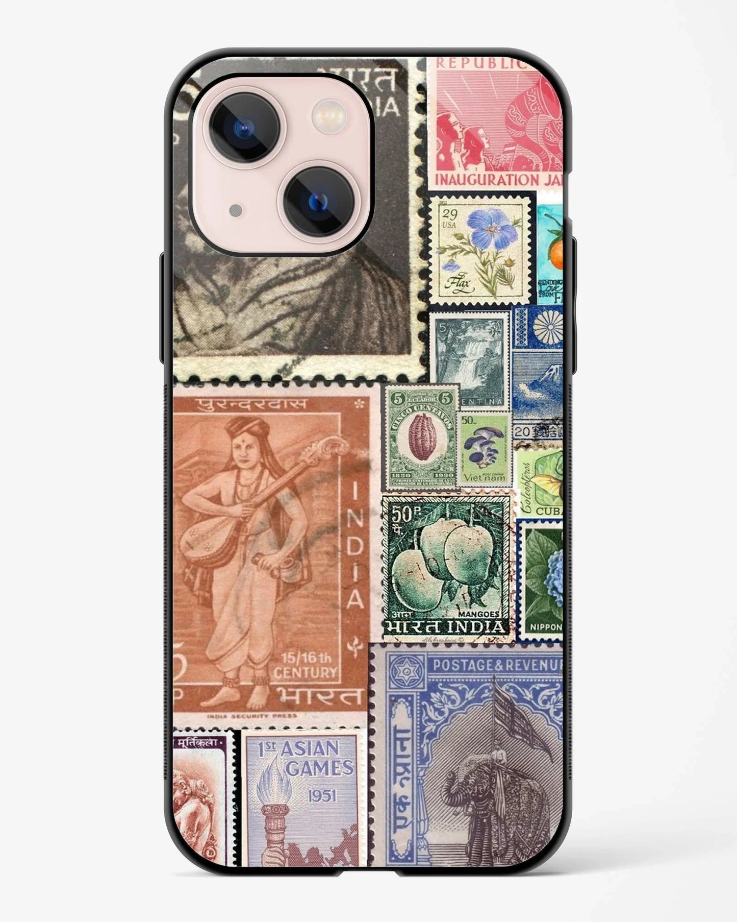 Vintage Desi Stamp Phone Cover