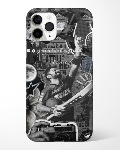 Monochrome King Kohli Phone Cover