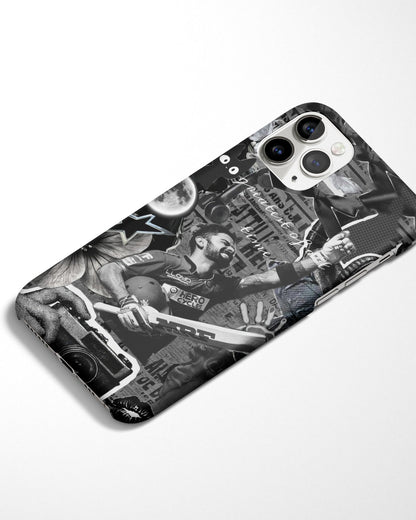 Monochrome King Kohli Phone Cover