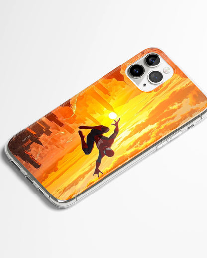 Sunset Webslinger Phone Cover