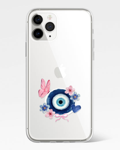 Lucky Eye Transparent Phone Cover