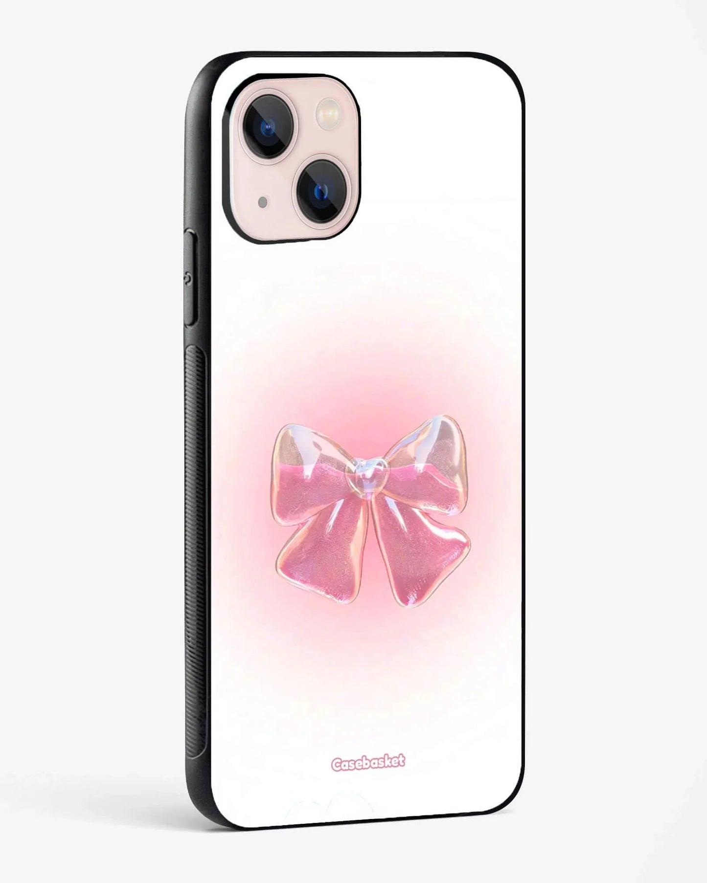 Pink Jelly Bow Phone Cover