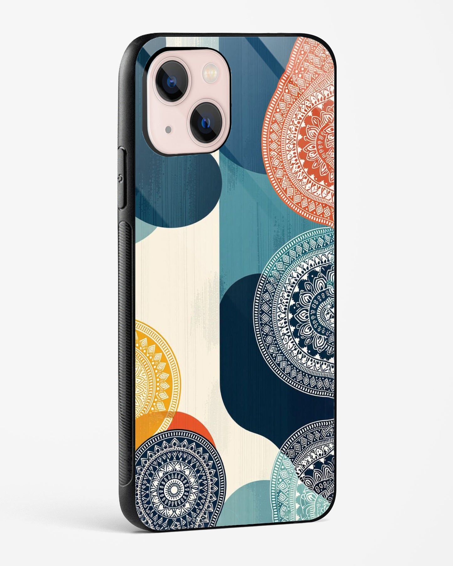 Color Block Mandala Phone Cover