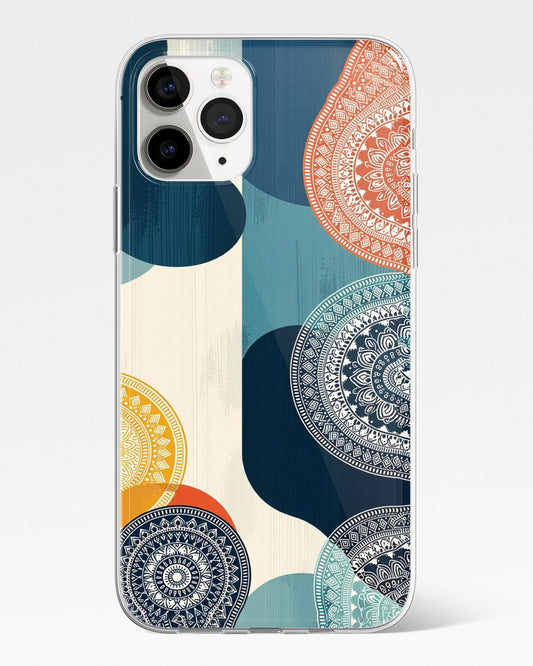 Color Block Mandala Phone Cover