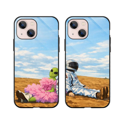 Love From Another Planet Couple Phone Cover