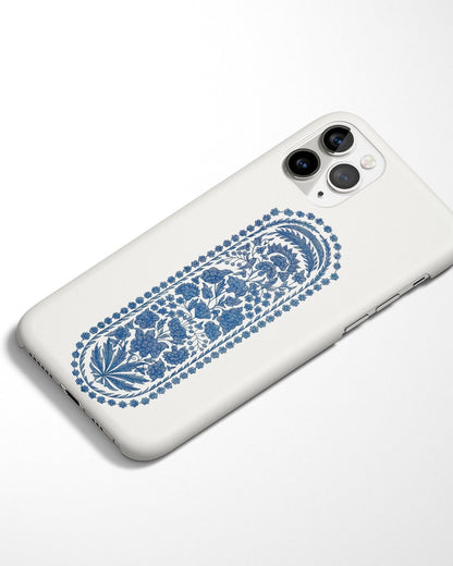 Ivory Azure Mandala Phone Cover