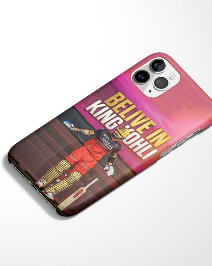 Believe in King Kohli Phone Cover