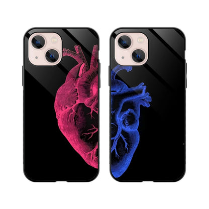 Two Halves, One Beat Couple Phone Cover