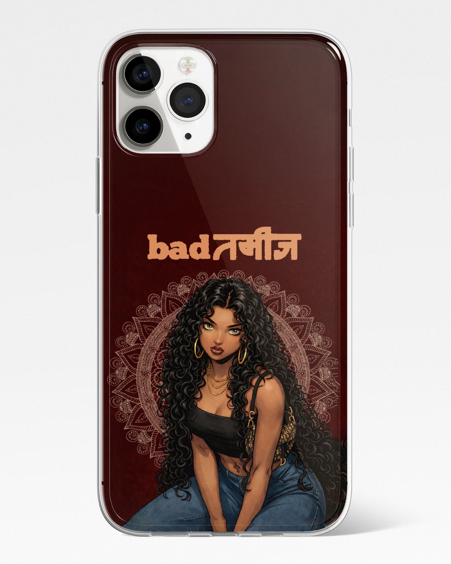 Badtameez Babe Mandala Phone Cover