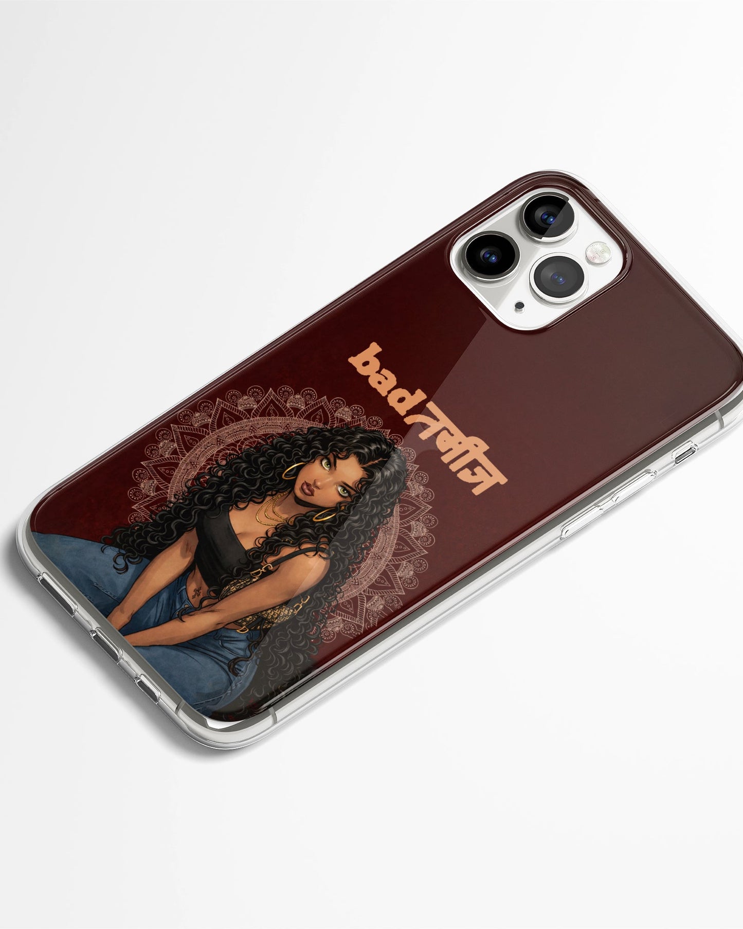 Badtameez Babe Mandala Phone Cover