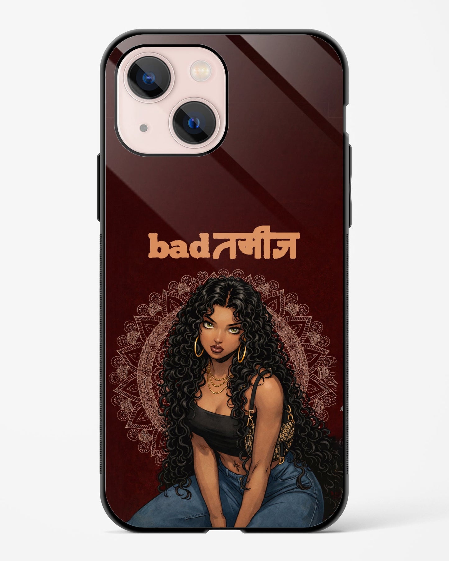 Badtameez Babe Mandala Phone Cover