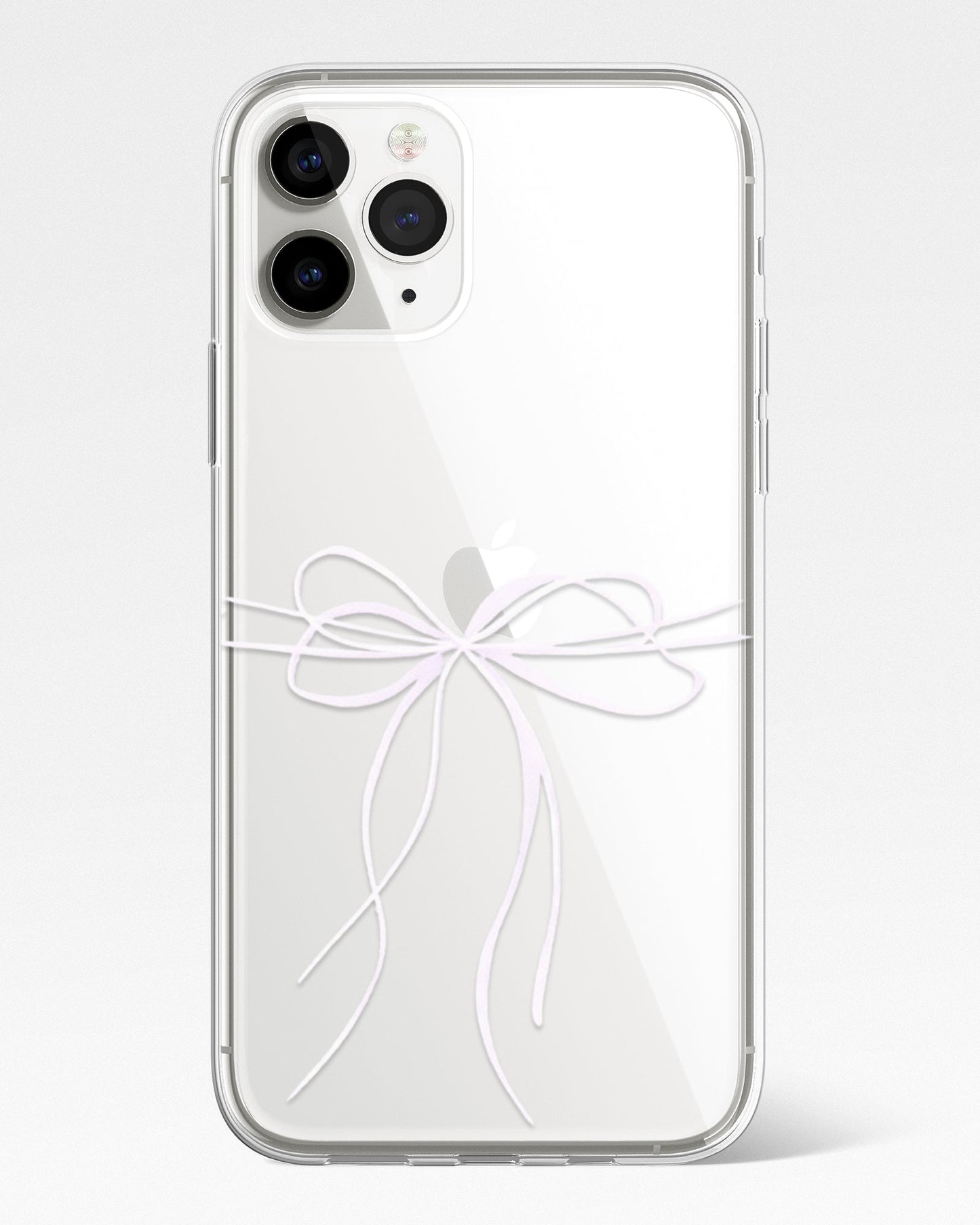Elegance Bow Transparent Phone Cover