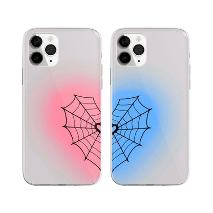 Tangled in Two Tones Couple Phone Cover