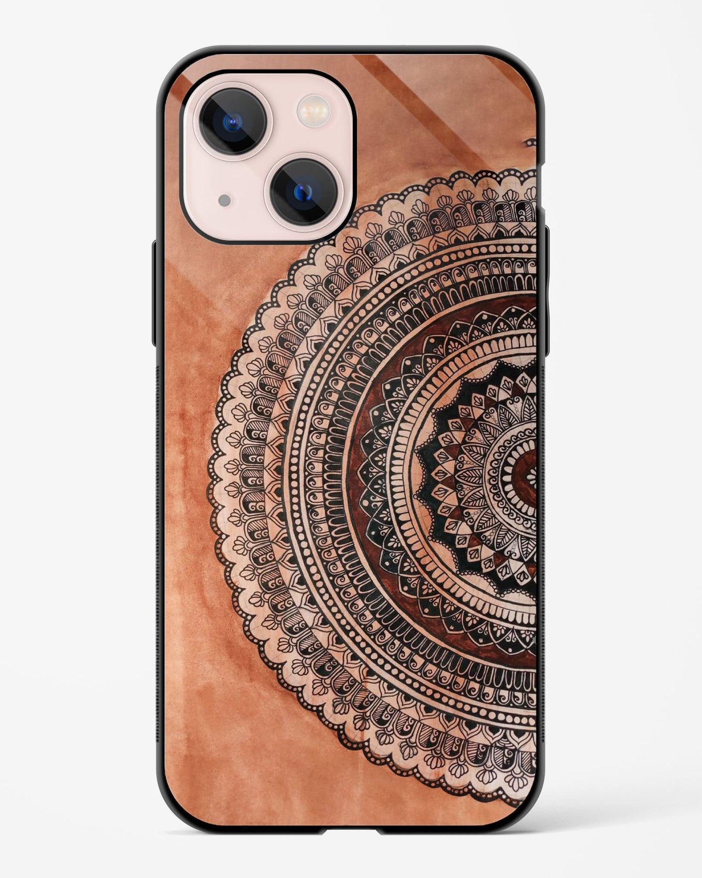 Terracotta Mandala Phone Cover
