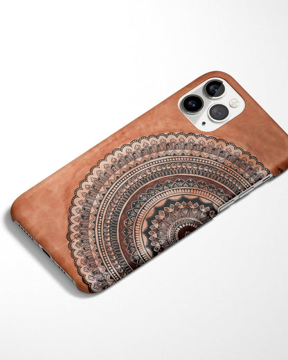 Terracotta Mandala Phone Cover