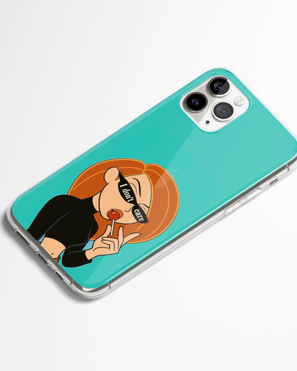 I Dont Care Phone Cover