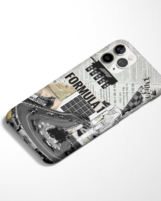 Formula One Retro Phone Cover