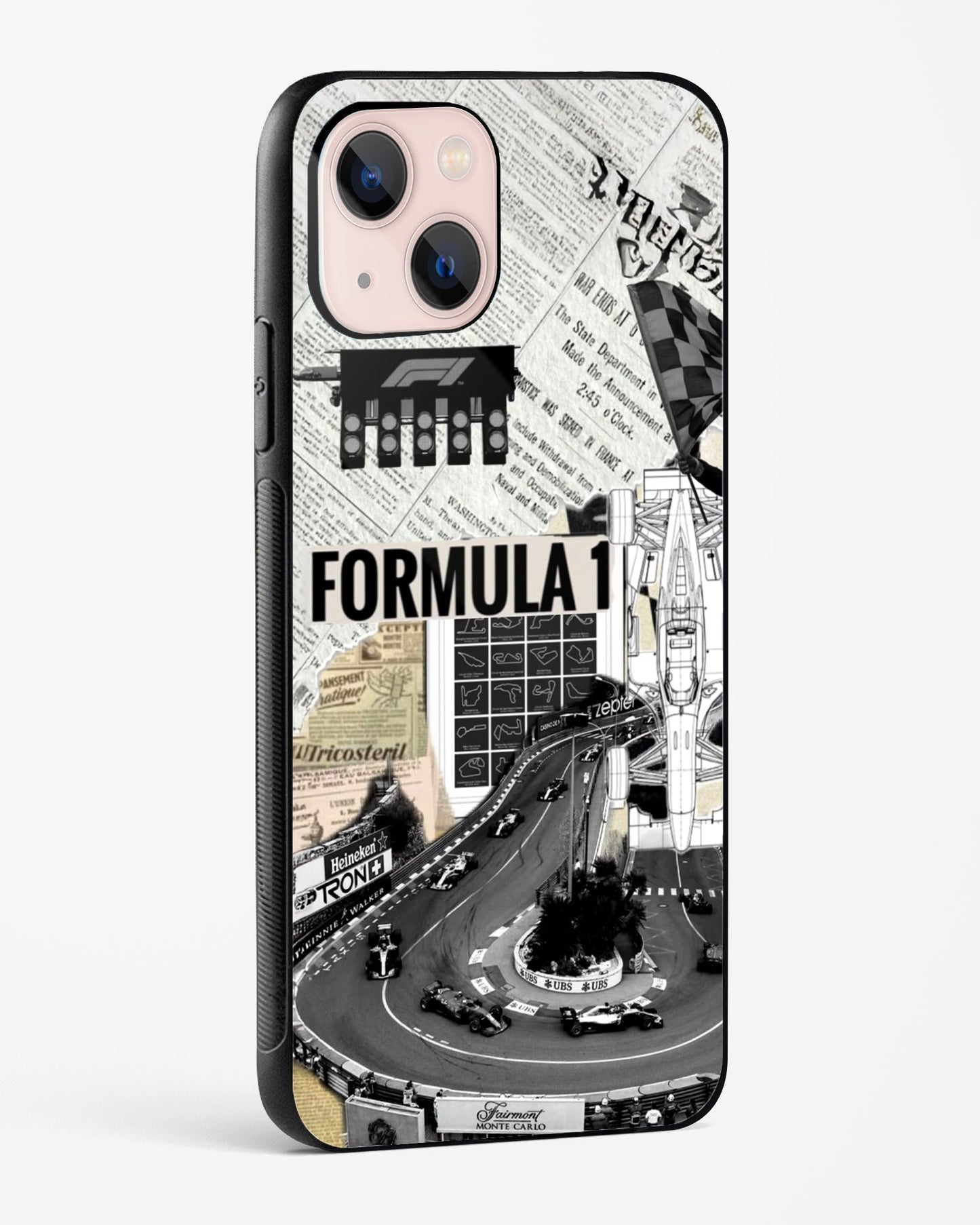Formula One Retro Phone Cover