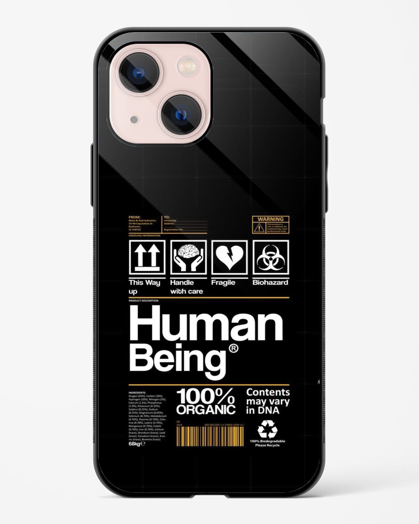 Just A Human Being Phone Cover
