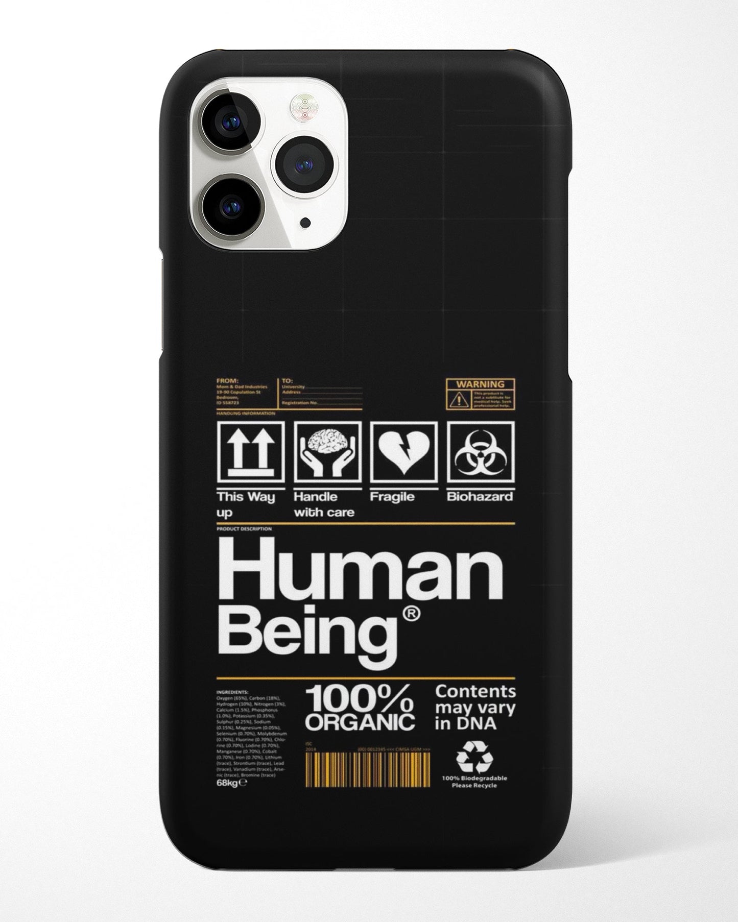 Just A Human Being Phone Cover