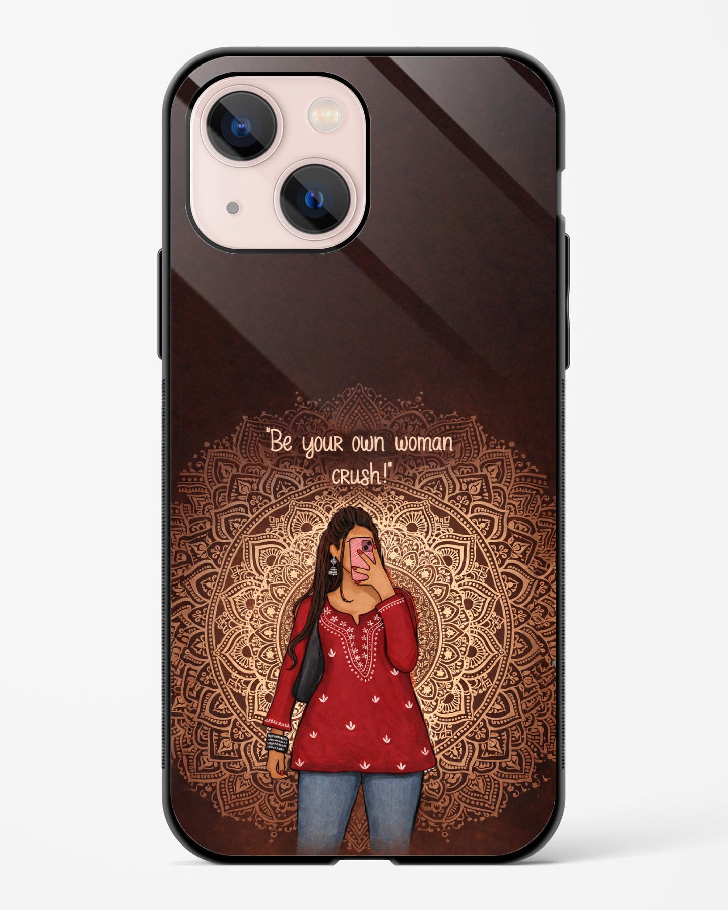 Self Love Queen Mandala Phone Cover